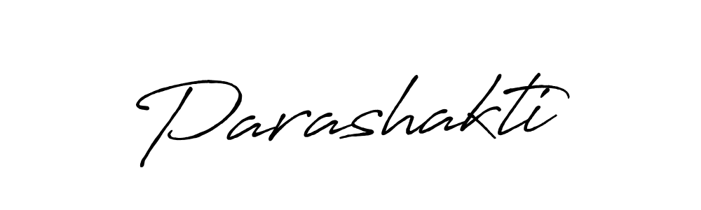 How to make Parashakti signature? Antro_Vectra_Bolder is a professional autograph style. Create handwritten signature for Parashakti name. Parashakti signature style 7 images and pictures png