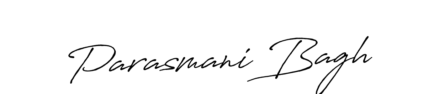 Parasmani Bagh stylish signature style. Best Handwritten Sign (Antro_Vectra_Bolder) for my name. Handwritten Signature Collection Ideas for my name Parasmani Bagh. Parasmani Bagh signature style 7 images and pictures png