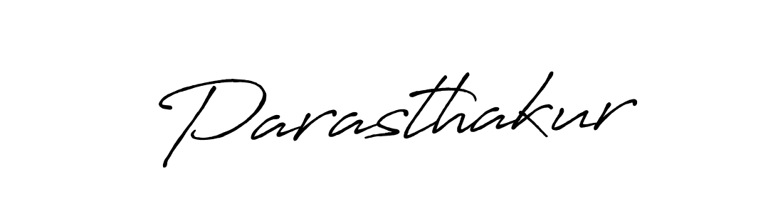 Use a signature maker to create a handwritten signature online. With this signature software, you can design (Antro_Vectra_Bolder) your own signature for name Parasthakur. Parasthakur signature style 7 images and pictures png