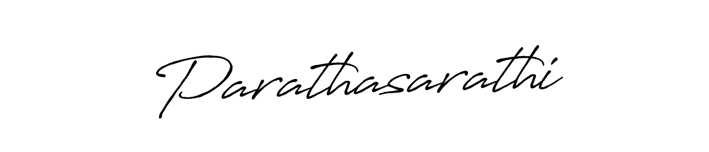 How to make Parathasarathi signature? Antro_Vectra_Bolder is a professional autograph style. Create handwritten signature for Parathasarathi name. Parathasarathi signature style 7 images and pictures png