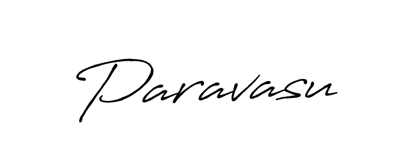 Create a beautiful signature design for name Paravasu. With this signature (Antro_Vectra_Bolder) fonts, you can make a handwritten signature for free. Paravasu signature style 7 images and pictures png