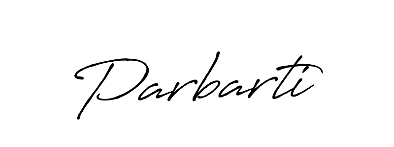 Make a beautiful signature design for name Parbarti. Use this online signature maker to create a handwritten signature for free. Parbarti signature style 7 images and pictures png