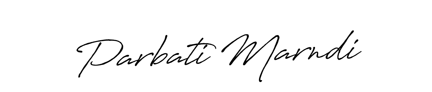 Also You can easily find your signature by using the search form. We will create Parbati Marndi name handwritten signature images for you free of cost using Antro_Vectra_Bolder sign style. Parbati Marndi signature style 7 images and pictures png