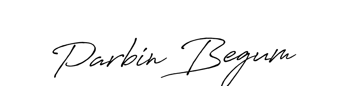 You should practise on your own different ways (Antro_Vectra_Bolder) to write your name (Parbin Begum) in signature. don't let someone else do it for you. Parbin Begum signature style 7 images and pictures png