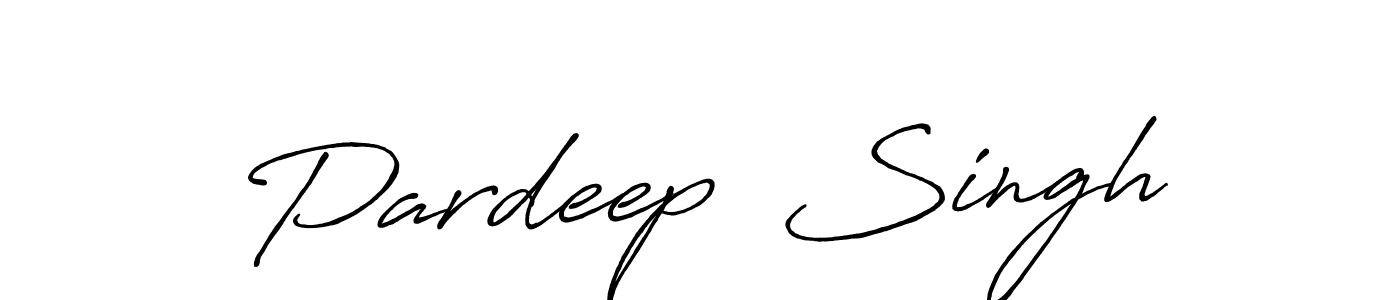 Best and Professional Signature Style for Pardeep  Singh. Antro_Vectra_Bolder Best Signature Style Collection. Pardeep  Singh signature style 7 images and pictures png