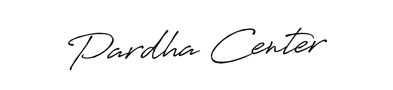 Use a signature maker to create a handwritten signature online. With this signature software, you can design (Antro_Vectra_Bolder) your own signature for name Pardha Center. Pardha Center signature style 7 images and pictures png