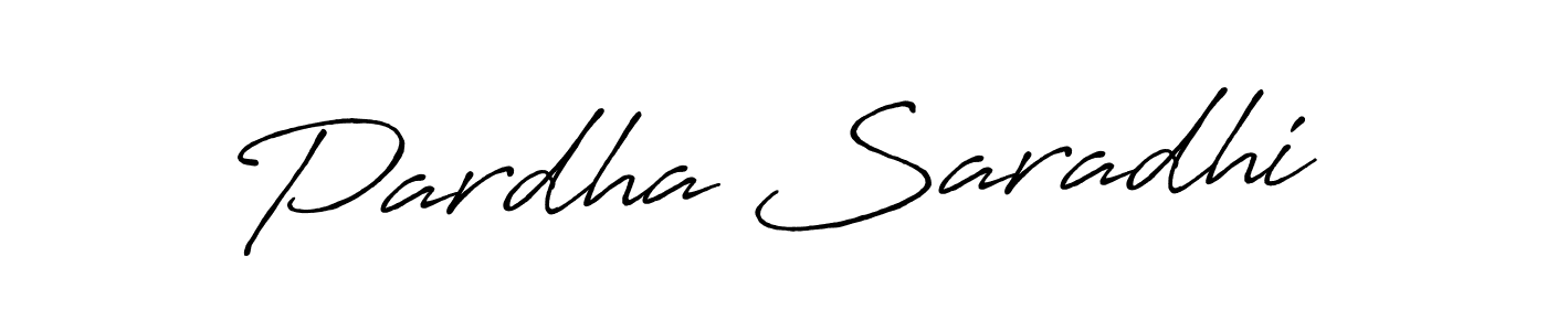 Make a beautiful signature design for name Pardha Saradhi. With this signature (Antro_Vectra_Bolder) style, you can create a handwritten signature for free. Pardha Saradhi signature style 7 images and pictures png