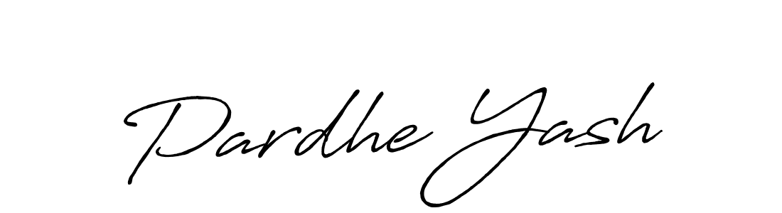 Make a beautiful signature design for name Pardhe Yash. Use this online signature maker to create a handwritten signature for free. Pardhe Yash signature style 7 images and pictures png