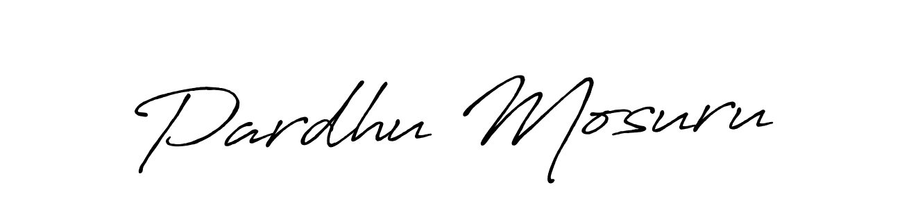 You should practise on your own different ways (Antro_Vectra_Bolder) to write your name (Pardhu Mosuru) in signature. don't let someone else do it for you. Pardhu Mosuru signature style 7 images and pictures png