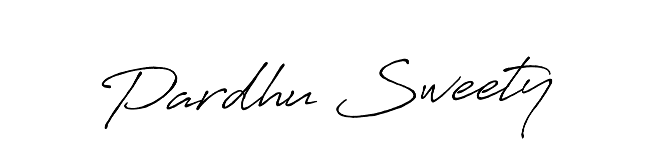 It looks lik you need a new signature style for name Pardhu Sweety. Design unique handwritten (Antro_Vectra_Bolder) signature with our free signature maker in just a few clicks. Pardhu Sweety signature style 7 images and pictures png