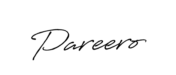 if you are searching for the best signature style for your name Pareero. so please give up your signature search. here we have designed multiple signature styles  using Antro_Vectra_Bolder. Pareero signature style 7 images and pictures png