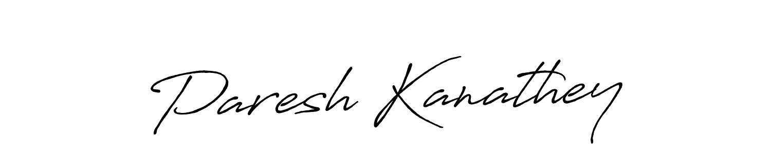 How to make Paresh Kanathey signature? Antro_Vectra_Bolder is a professional autograph style. Create handwritten signature for Paresh Kanathey name. Paresh Kanathey signature style 7 images and pictures png