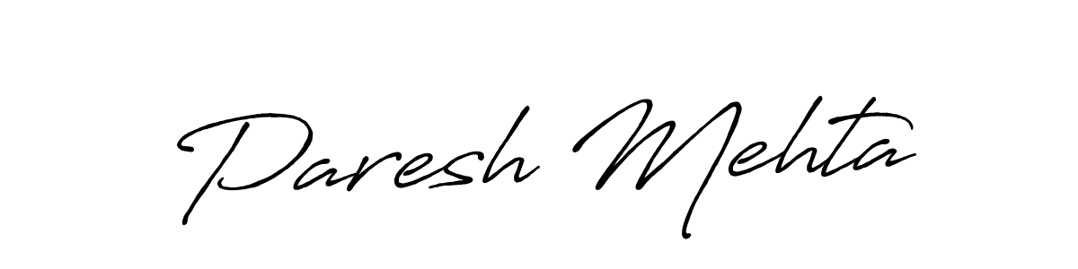 This is the best signature style for the Paresh Mehta name. Also you like these signature font (Antro_Vectra_Bolder). Mix name signature. Paresh Mehta signature style 7 images and pictures png
