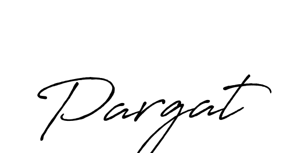 Design your own signature with our free online signature maker. With this signature software, you can create a handwritten (Antro_Vectra_Bolder) signature for name Pargat. Pargat signature style 7 images and pictures png