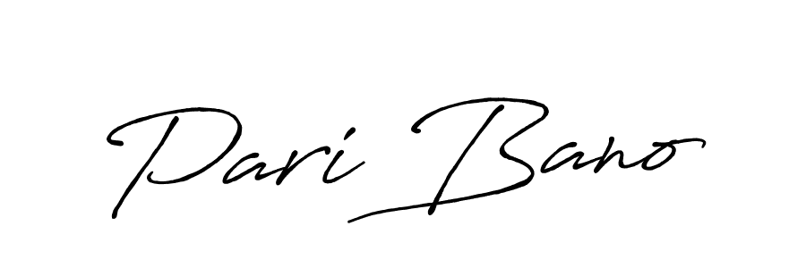 if you are searching for the best signature style for your name Pari Bano. so please give up your signature search. here we have designed multiple signature styles  using Antro_Vectra_Bolder. Pari Bano signature style 7 images and pictures png