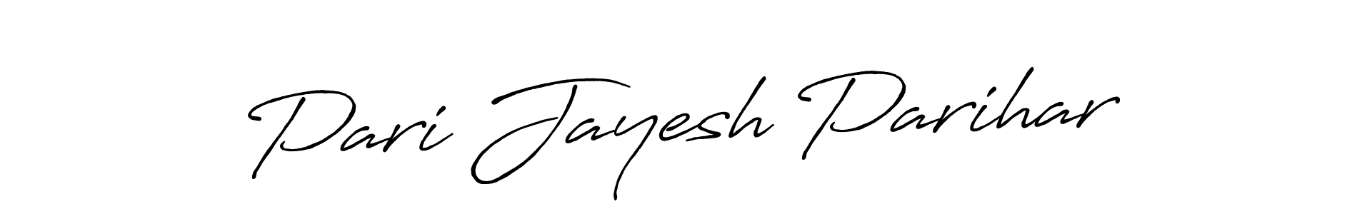 Once you've used our free online signature maker to create your best signature Antro_Vectra_Bolder style, it's time to enjoy all of the benefits that Pari Jayesh Parihar name signing documents. Pari Jayesh Parihar signature style 7 images and pictures png