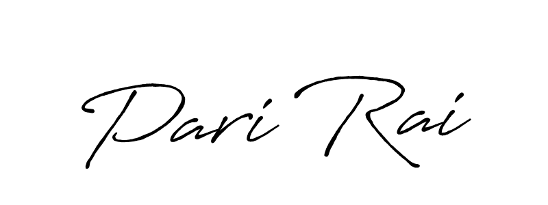 It looks lik you need a new signature style for name Pari Rai. Design unique handwritten (Antro_Vectra_Bolder) signature with our free signature maker in just a few clicks. Pari Rai signature style 7 images and pictures png