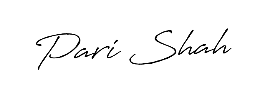 Once you've used our free online signature maker to create your best signature Antro_Vectra_Bolder style, it's time to enjoy all of the benefits that Pari Shah name signing documents. Pari Shah signature style 7 images and pictures png