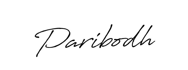 Design your own signature with our free online signature maker. With this signature software, you can create a handwritten (Antro_Vectra_Bolder) signature for name Paribodh. Paribodh signature style 7 images and pictures png