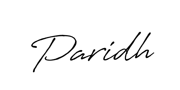 The best way (Antro_Vectra_Bolder) to make a short signature is to pick only two or three words in your name. The name Paridh include a total of six letters. For converting this name. Paridh signature style 7 images and pictures png