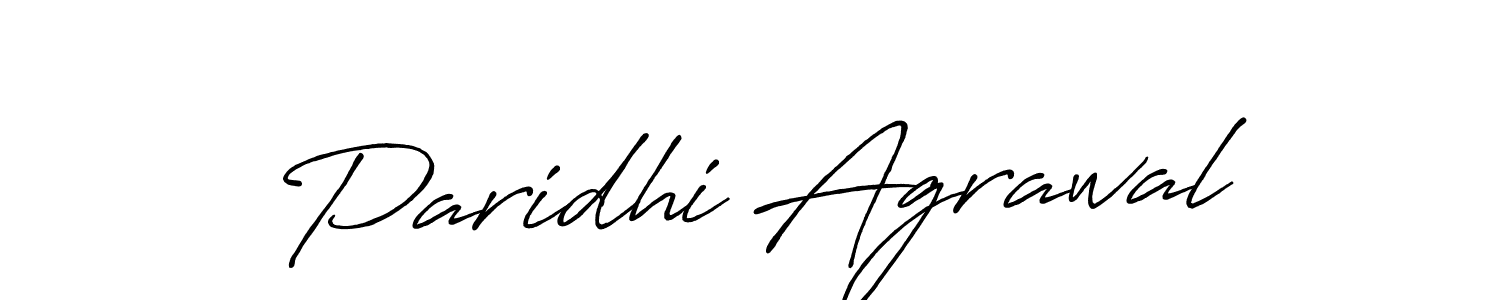 How to make Paridhi Agrawal signature? Antro_Vectra_Bolder is a professional autograph style. Create handwritten signature for Paridhi Agrawal name. Paridhi Agrawal signature style 7 images and pictures png