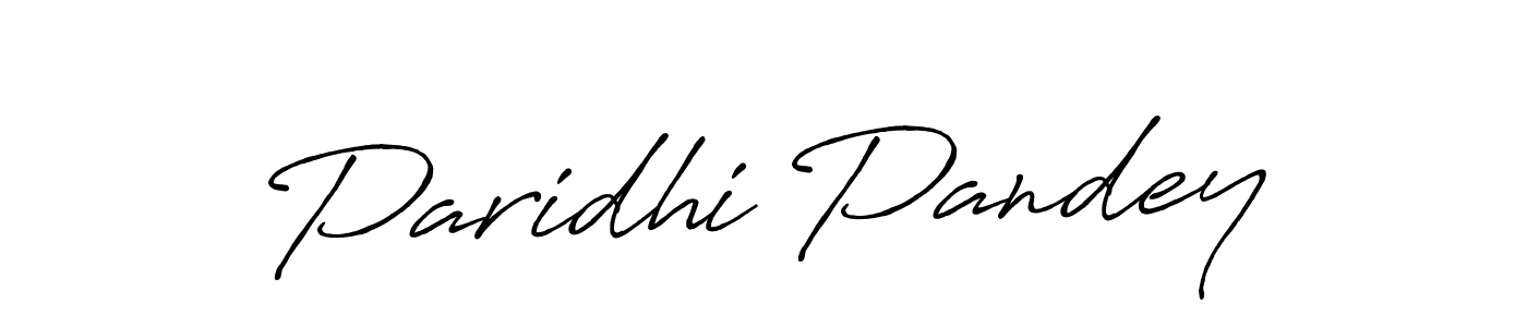 Use a signature maker to create a handwritten signature online. With this signature software, you can design (Antro_Vectra_Bolder) your own signature for name Paridhi Pandey. Paridhi Pandey signature style 7 images and pictures png