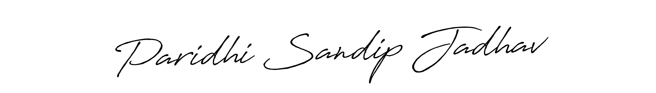 It looks lik you need a new signature style for name Paridhi Sandip Jadhav. Design unique handwritten (Antro_Vectra_Bolder) signature with our free signature maker in just a few clicks. Paridhi Sandip Jadhav signature style 7 images and pictures png