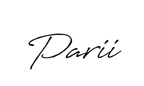 This is the best signature style for the Parii name. Also you like these signature font (Antro_Vectra_Bolder). Mix name signature. Parii signature style 7 images and pictures png