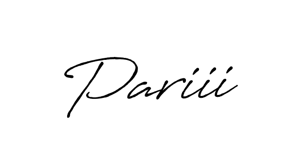 Once you've used our free online signature maker to create your best signature Antro_Vectra_Bolder style, it's time to enjoy all of the benefits that Pariii name signing documents. Pariii signature style 7 images and pictures png