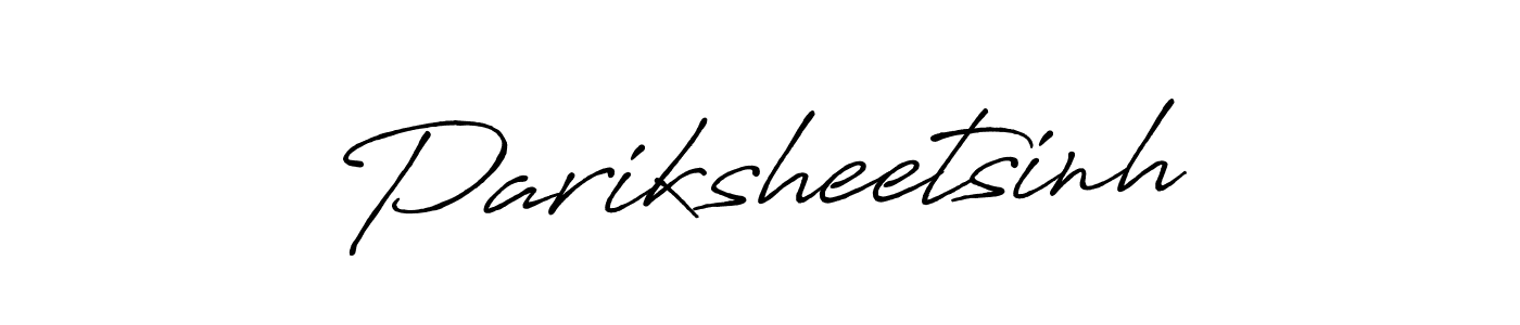 Create a beautiful signature design for name Pariksheetsinh. With this signature (Antro_Vectra_Bolder) fonts, you can make a handwritten signature for free. Pariksheetsinh signature style 7 images and pictures png