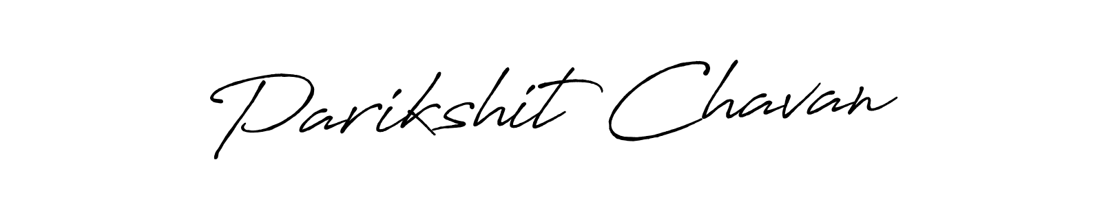 How to make Parikshit Chavan name signature. Use Antro_Vectra_Bolder style for creating short signs online. This is the latest handwritten sign. Parikshit Chavan signature style 7 images and pictures png