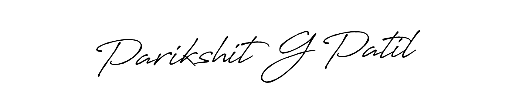 Also You can easily find your signature by using the search form. We will create Parikshit G Patil name handwritten signature images for you free of cost using Antro_Vectra_Bolder sign style. Parikshit G Patil signature style 7 images and pictures png