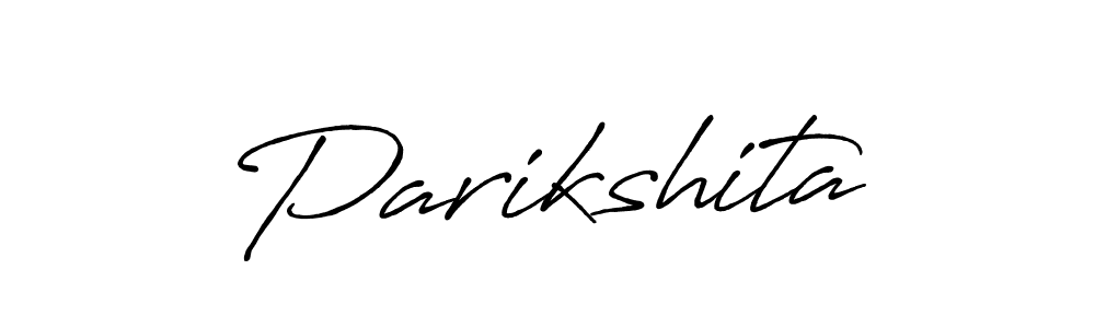 Design your own signature with our free online signature maker. With this signature software, you can create a handwritten (Antro_Vectra_Bolder) signature for name Parikshita. Parikshita signature style 7 images and pictures png