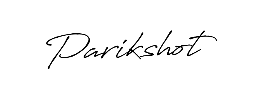 How to make Parikshot signature? Antro_Vectra_Bolder is a professional autograph style. Create handwritten signature for Parikshot name. Parikshot signature style 7 images and pictures png