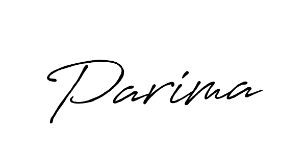 How to make Parima name signature. Use Antro_Vectra_Bolder style for creating short signs online. This is the latest handwritten sign. Parima signature style 7 images and pictures png