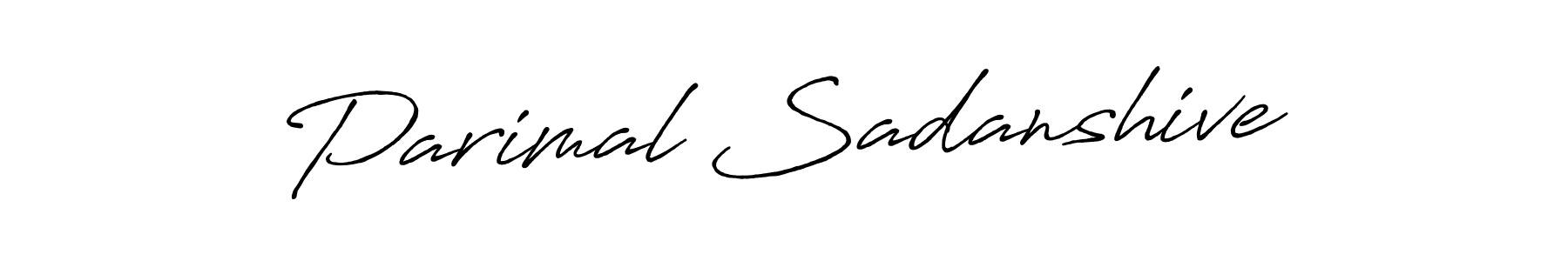 Make a beautiful signature design for name Parimal Sadanshive. Use this online signature maker to create a handwritten signature for free. Parimal Sadanshive signature style 7 images and pictures png
