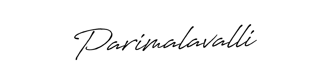 Design your own signature with our free online signature maker. With this signature software, you can create a handwritten (Antro_Vectra_Bolder) signature for name Parimalavalli. Parimalavalli signature style 7 images and pictures png