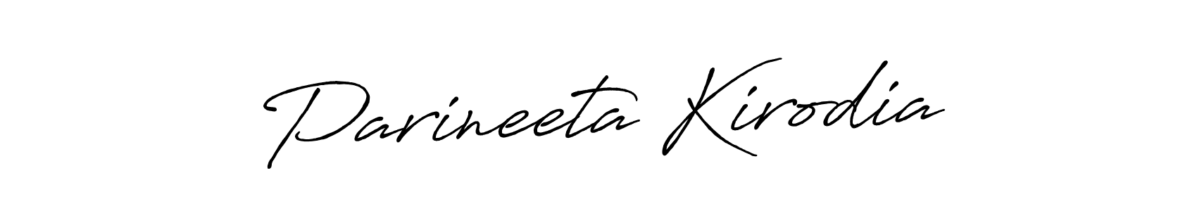 Similarly Antro_Vectra_Bolder is the best handwritten signature design. Signature creator online .You can use it as an online autograph creator for name Parineeta Kirodia. Parineeta Kirodia signature style 7 images and pictures png