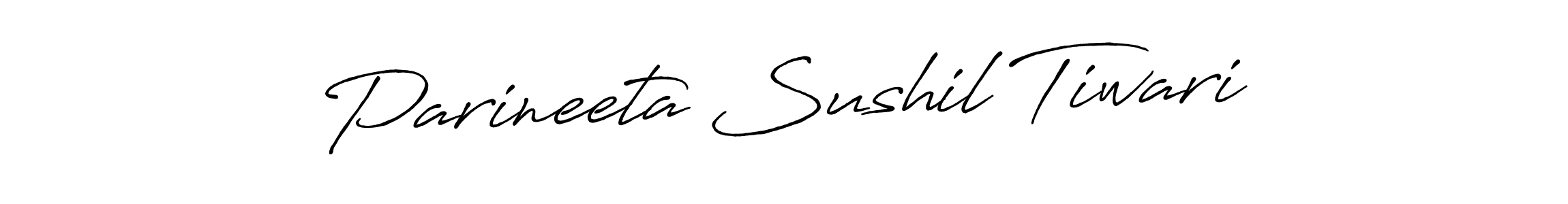 How to Draw Parineeta Sushil Tiwari signature style? Antro_Vectra_Bolder is a latest design signature styles for name Parineeta Sushil Tiwari. Parineeta Sushil Tiwari signature style 7 images and pictures png