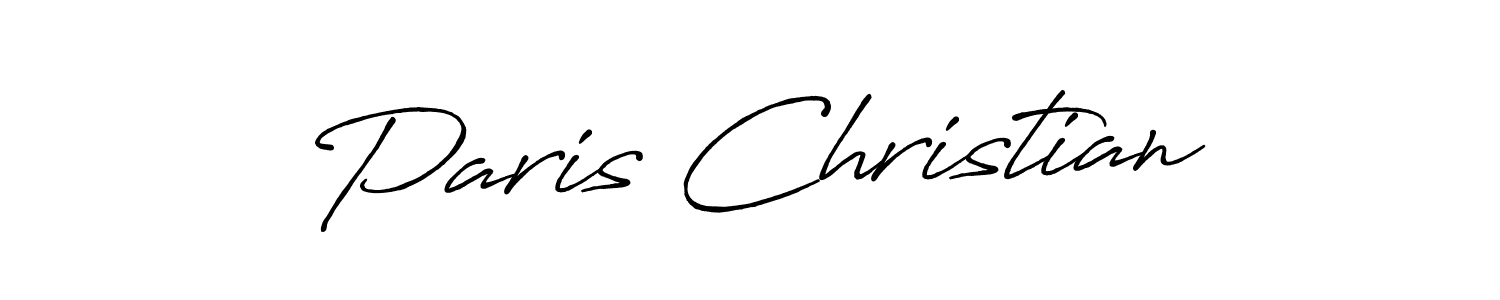 Make a short Paris Christian signature style. Manage your documents anywhere anytime using Antro_Vectra_Bolder. Create and add eSignatures, submit forms, share and send files easily. Paris Christian signature style 7 images and pictures png