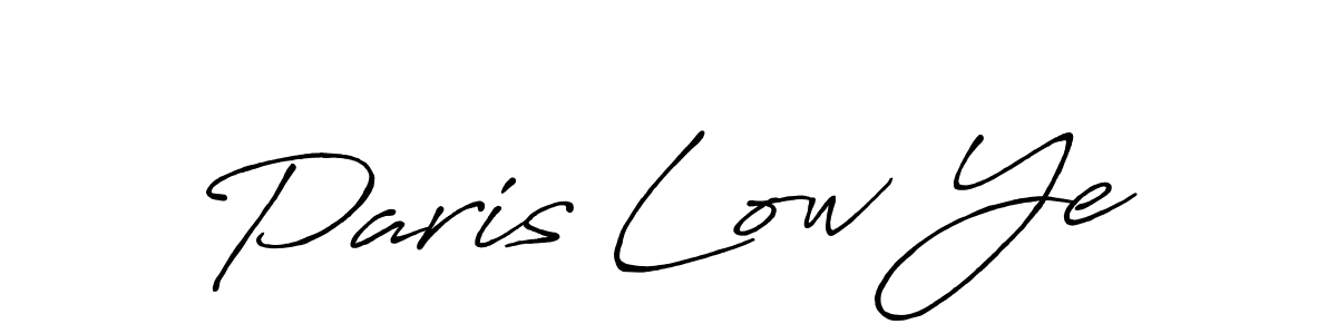 How to make Paris Low Ye signature? Antro_Vectra_Bolder is a professional autograph style. Create handwritten signature for Paris Low Ye name. Paris Low Ye signature style 7 images and pictures png