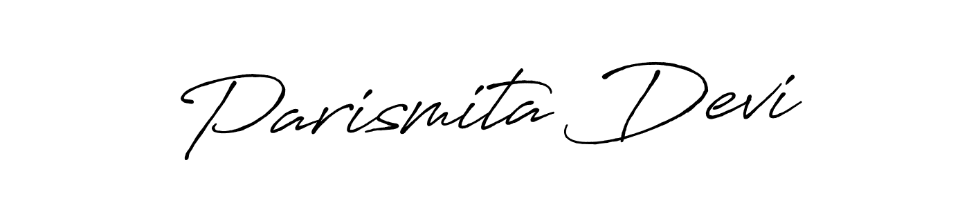 Make a beautiful signature design for name Parismita Devi. Use this online signature maker to create a handwritten signature for free. Parismita Devi signature style 7 images and pictures png
