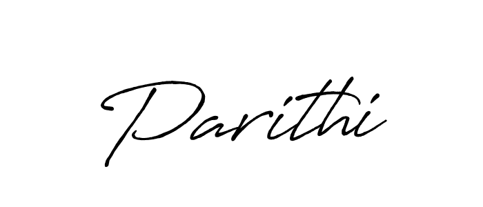 It looks lik you need a new signature style for name Parithi. Design unique handwritten (Antro_Vectra_Bolder) signature with our free signature maker in just a few clicks. Parithi signature style 7 images and pictures png