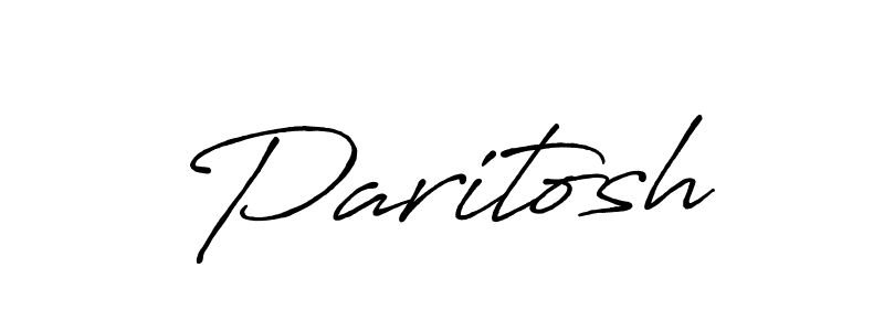 Also we have Paritosh name is the best signature style. Create professional handwritten signature collection using Antro_Vectra_Bolder autograph style. Paritosh signature style 7 images and pictures png