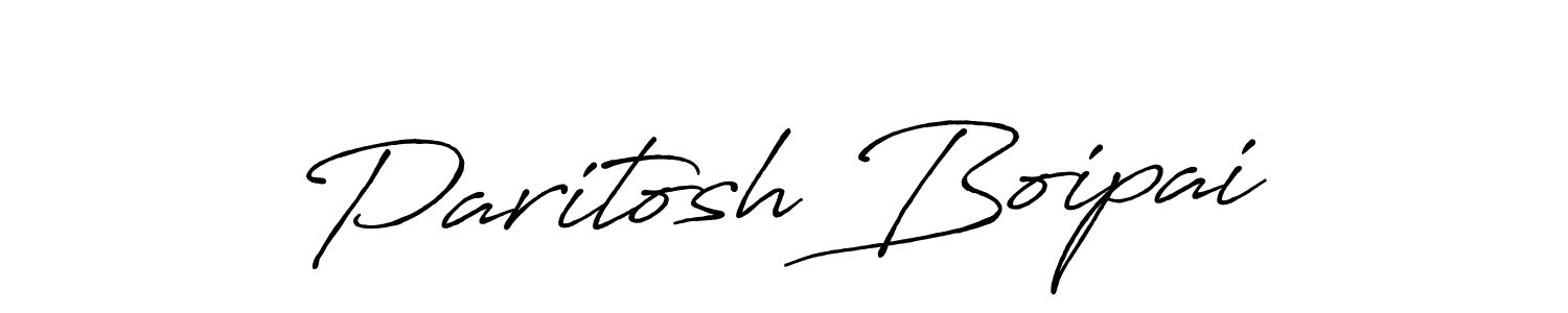 You should practise on your own different ways (Antro_Vectra_Bolder) to write your name (Paritosh Boipai) in signature. don't let someone else do it for you. Paritosh Boipai signature style 7 images and pictures png
