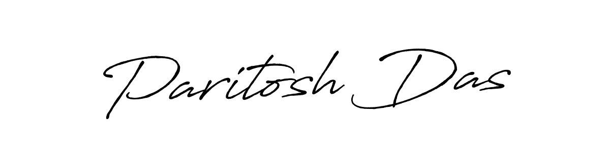 Make a beautiful signature design for name Paritosh Das. With this signature (Antro_Vectra_Bolder) style, you can create a handwritten signature for free. Paritosh Das signature style 7 images and pictures png