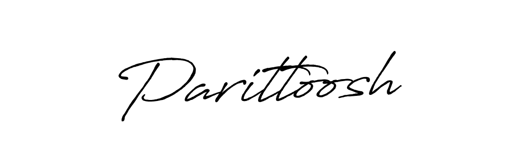 Similarly Antro_Vectra_Bolder is the best handwritten signature design. Signature creator online .You can use it as an online autograph creator for name Parittoosh. Parittoosh signature style 7 images and pictures png