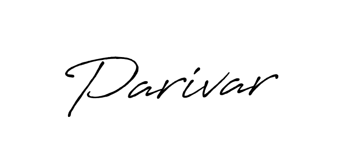 Make a beautiful signature design for name Parivar. Use this online signature maker to create a handwritten signature for free. Parivar signature style 7 images and pictures png