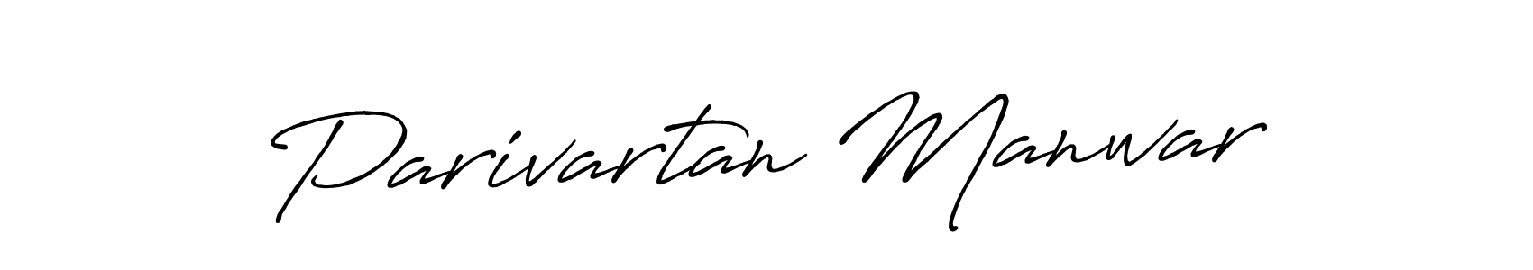 This is the best signature style for the Parivartan Manwar name. Also you like these signature font (Antro_Vectra_Bolder). Mix name signature. Parivartan Manwar signature style 7 images and pictures png