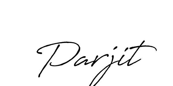 The best way (Antro_Vectra_Bolder) to make a short signature is to pick only two or three words in your name. The name Parjit include a total of six letters. For converting this name. Parjit signature style 7 images and pictures png